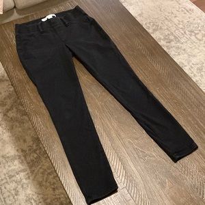 Good condition. Minor wear. Black amazon essentials jeggings.